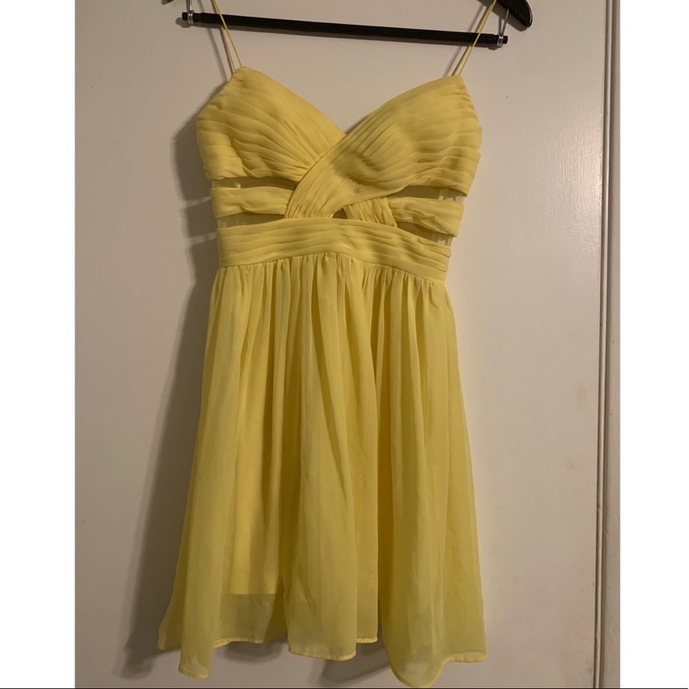 Yellow dress
